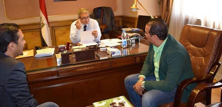 وزير الرياضة، خالد عبد العزيز، 